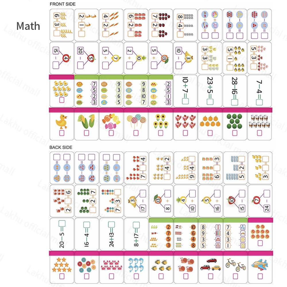 JCHO flash card edukasi anak/kartu flash card abc english flashcards