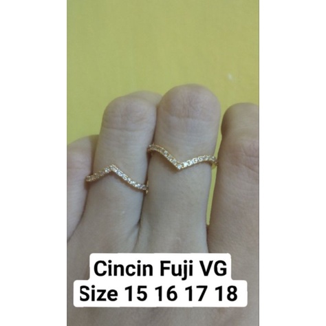 cincin fuji sepuhan emas24k