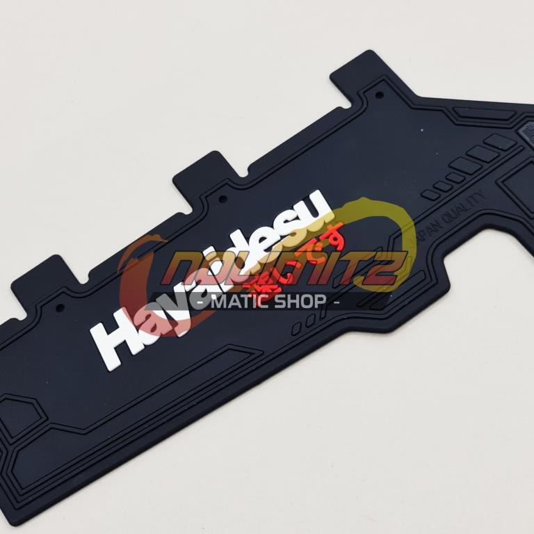 Mud Flap Hayaidesu Karet Penahan Lumpur New Honda Beat Deluxe Street Scoopy FI 2021