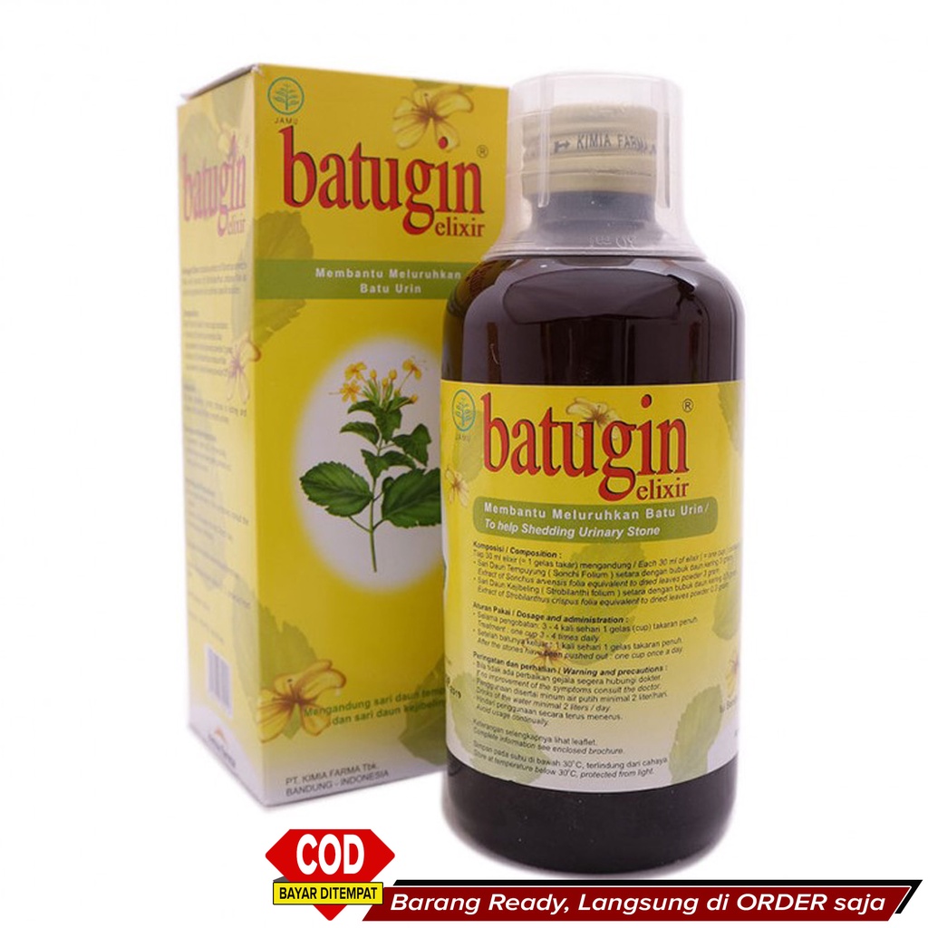 Best Seller Obat Batu Ginjal Obat Penghancur Batu Ginjal Peluruh Batu Ginjal AMPUH ~ Batugin sirup 3