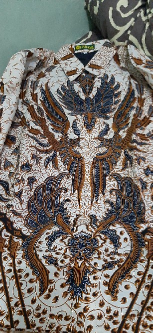 Kalinggo Sogan Kemeja Batik Pria Full Furing Katun Primisima