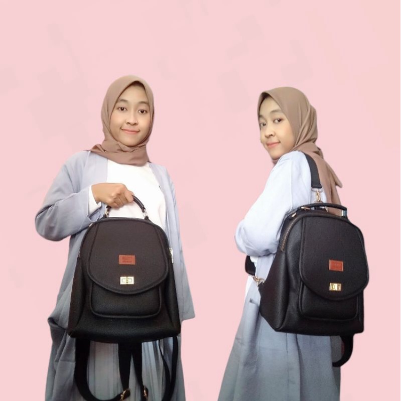 SEBA BAG UT@ HANDMADE/TAS RANSEL WANITA MODERN TERCANTIK TERMURAH TERBARU