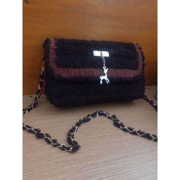 Tas Rajut Plastik Kanvas