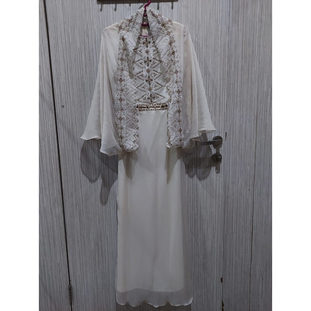 [PRELOVED] Gamis solemio White size S