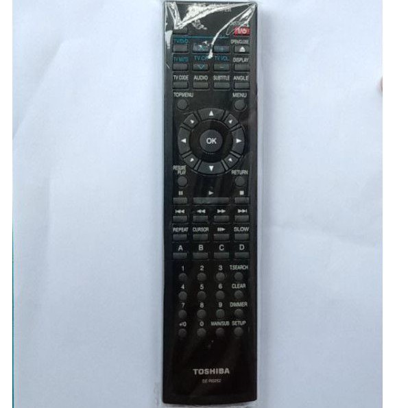 Remote Tv DVD player Toshiba HD SE R0252 Original