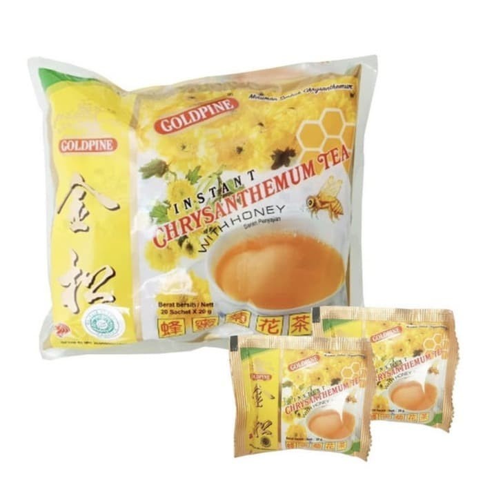 

GOLDPINE instant chrysanthemum tea with honey minuman teh serebuk