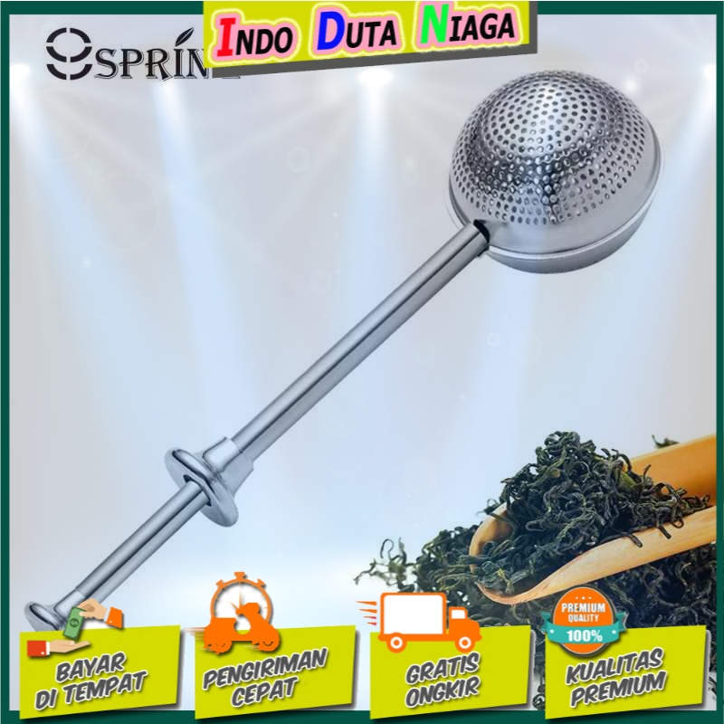 BalmyDays Filter Saringan Teh Reusable Tea Infuser Strainer 50mm K522