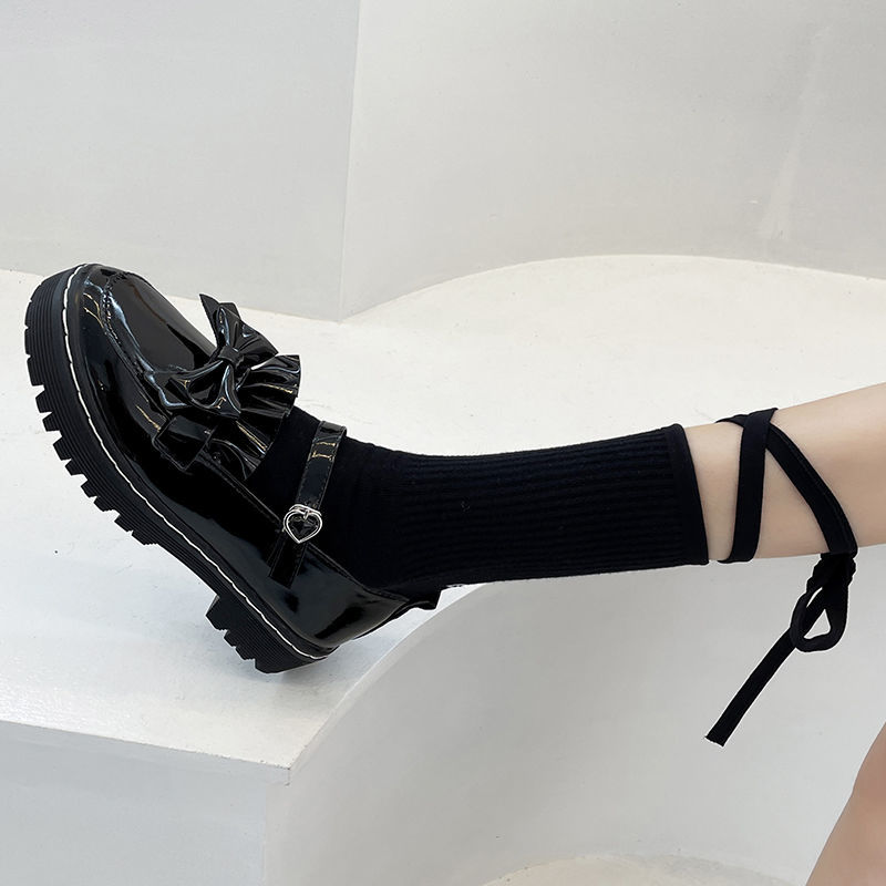 Lolita Jepang Lolita sepatu JK tebal sepatu seragam Lolita sepatu Mary Jane sepatu sekolah gadis