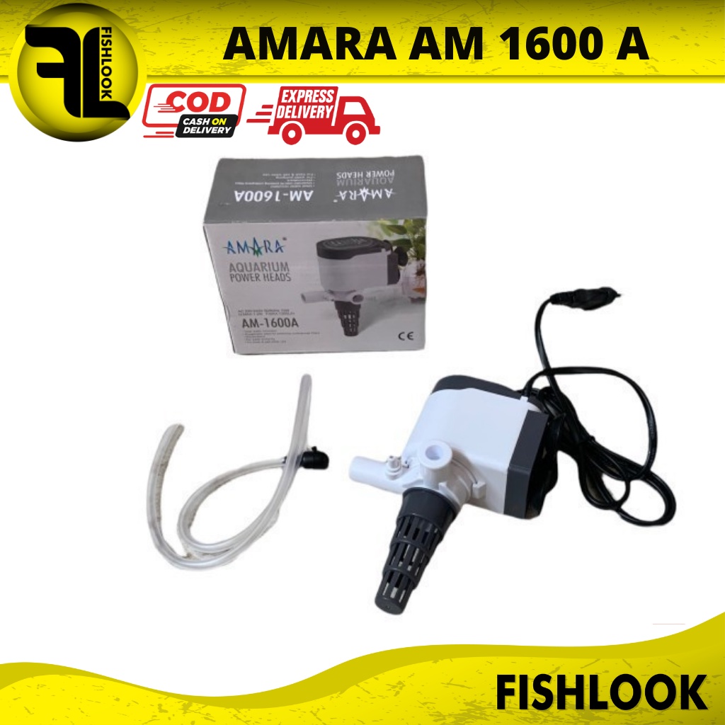 POMPA AMARA AM 1600 POMPA CELUP AQUARIUM AQUASCAPE Pompa AIR AQUARIUM