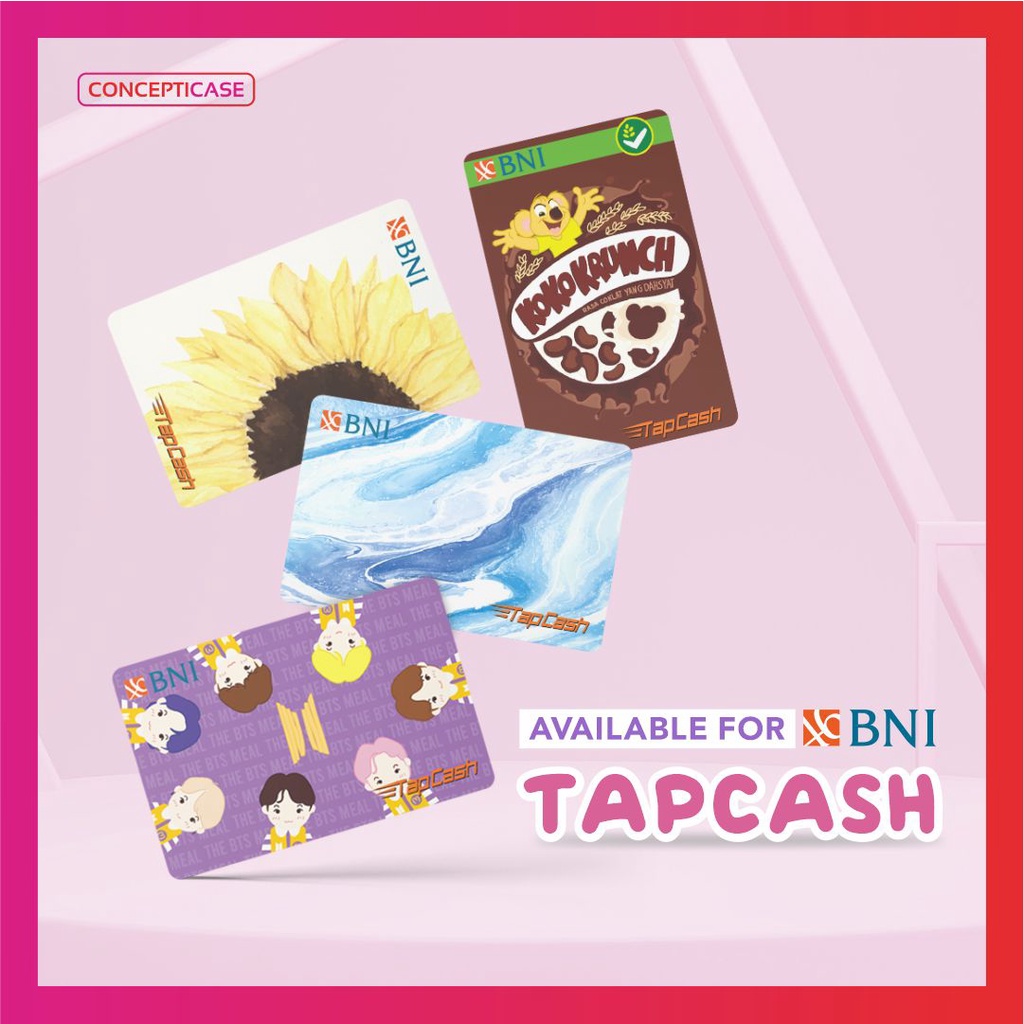 CUSTOM PRINT UV BNI TAPCASH