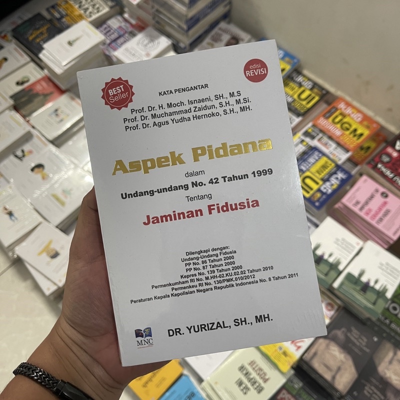 Jual Buku Hukum Aspek Pidana Dalam Uu No 42 Tahun 1999 Tentang Jaminan