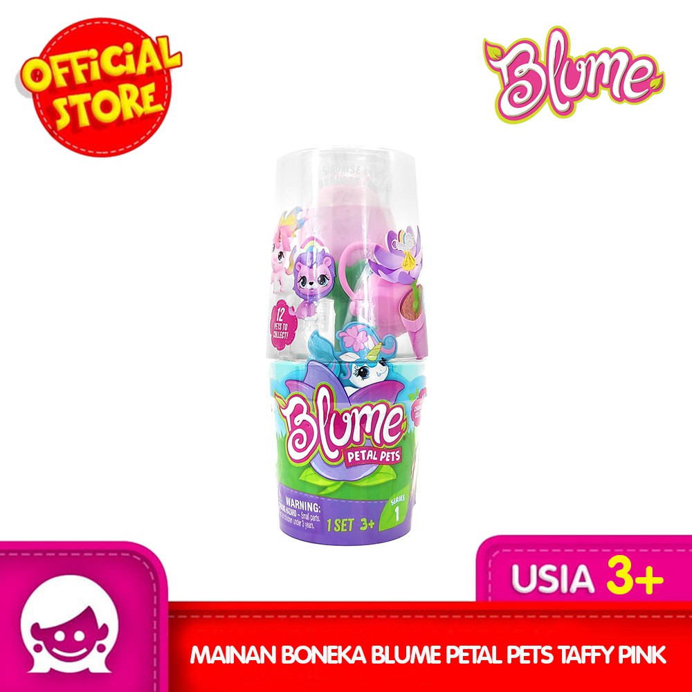 Mainan Boneka Blume Petal Pets Taffy Pink