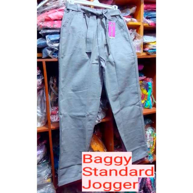 Jogger baggy  pants celana  standard 12 17 thn Abg Dewasa 