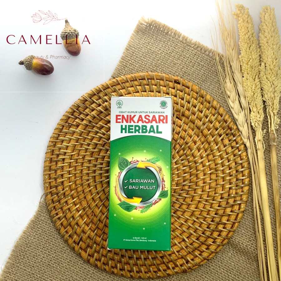 Enkasari Herbal 120 ml - Obat Kumur Sariawan