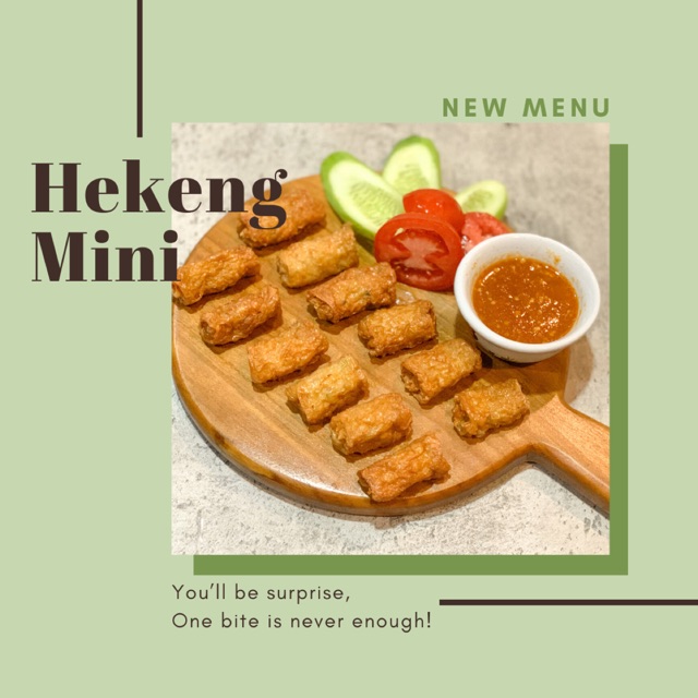 

Hekeng Mini Udang Babi (Non Halal)