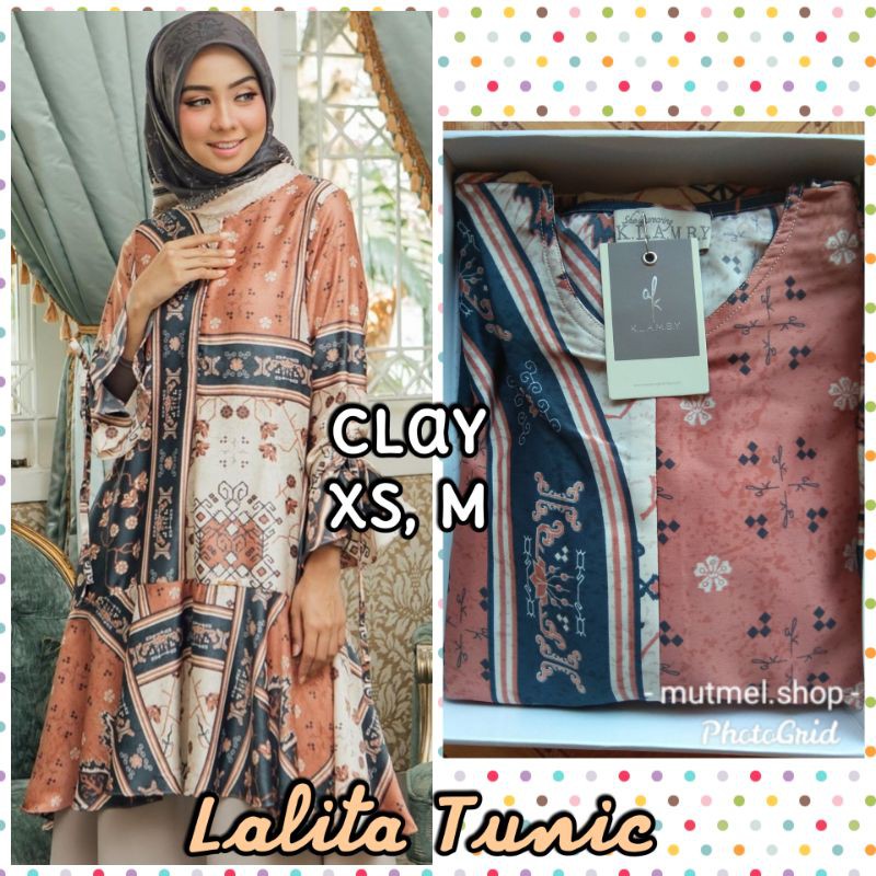 [SALE] LALITA TUNIK CLAY XS NEW by Wearing Klamby