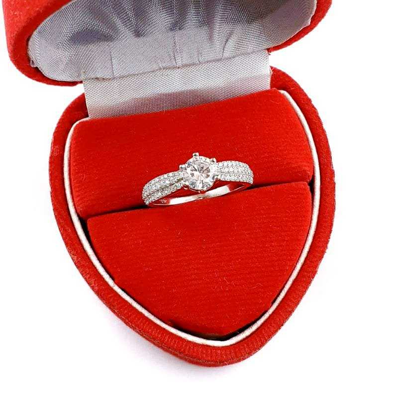 Cincin perak925 asli lapis emas. Cantik