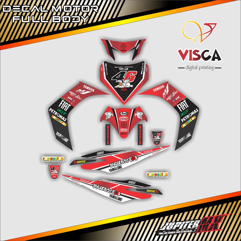 Decal Jupiter Mx Old Stiker Jupiter Mx Old Decal Jupiter Mx Lama Dekal Jupiter Mx Old Fiat