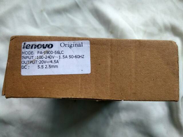 Adaptor Laptop Lenovo G450,G460,G540 Series 20V-4,5A Original