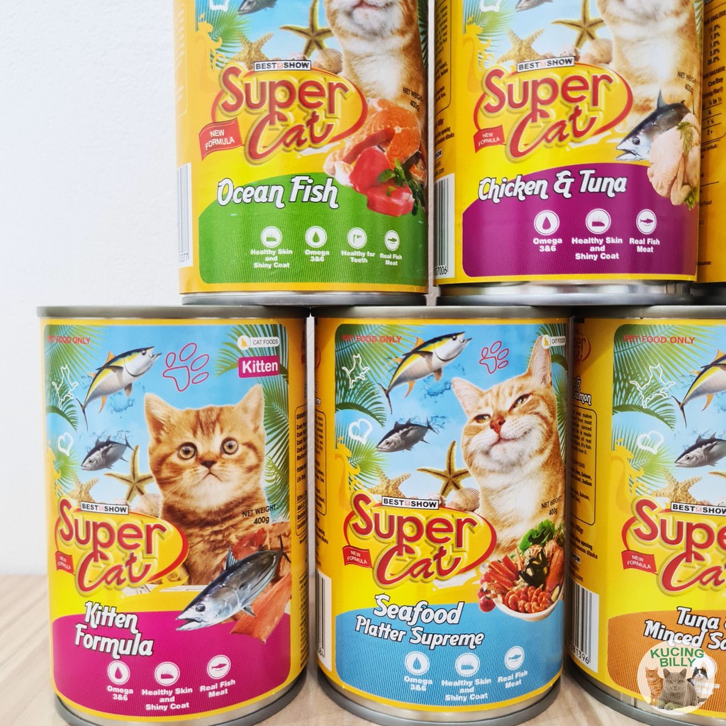 Supercat 400gr Carton isi 12