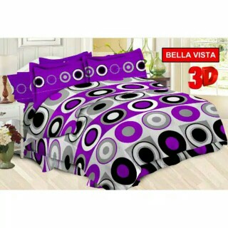 [ Bisa Cod ] Sprei / Seprai Bonita 3d Disperse - Bella Vista