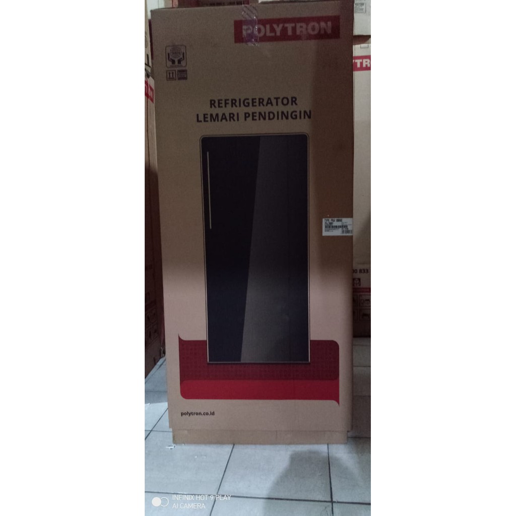 KULKAS POLYTRON PRA 18 MNX LEMARI ES 1 PINTU PRA18MNX