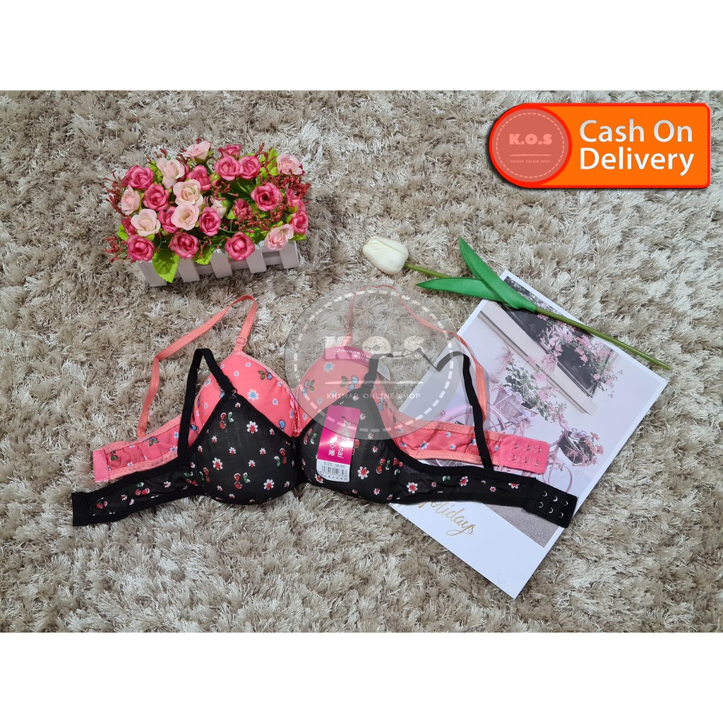 BRA BH ANAK BERMOTIF BUSA TIPIS SIZE 32-36