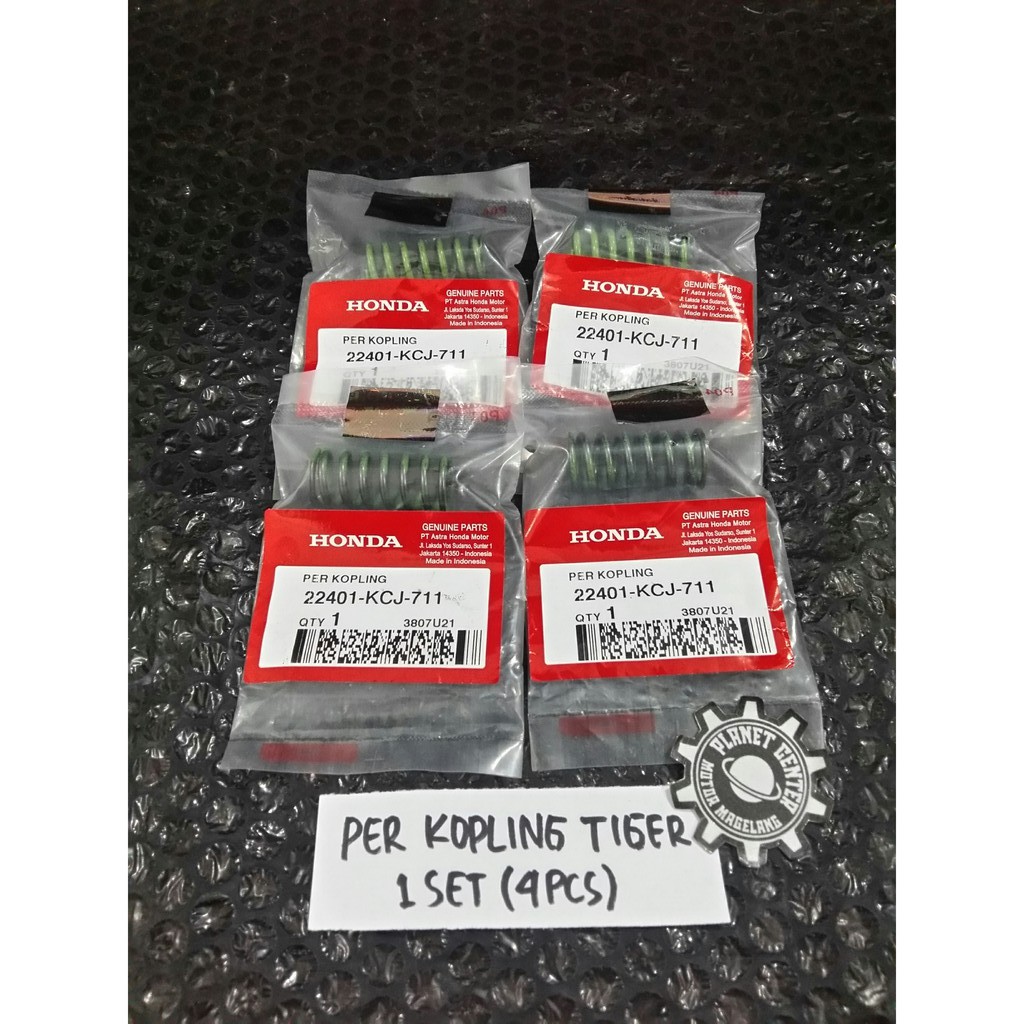Per Kopling SET 4pcs Honda Tiger 22401-KCJ-711 Original