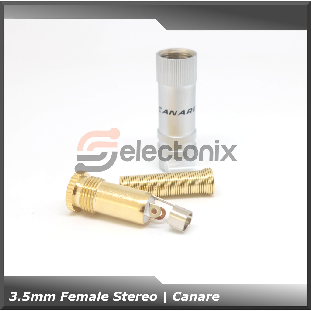 Jack Audio Female 3.5mm TRS | Canare OEM