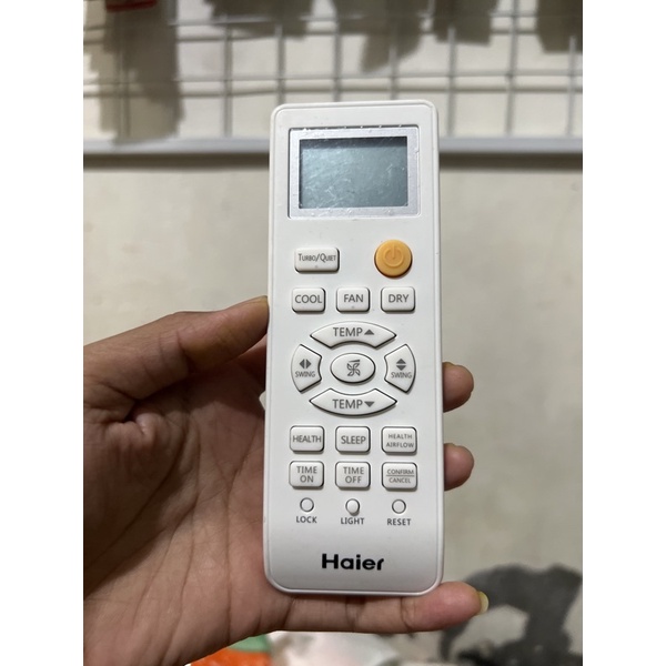 REMOTE REMOT AC HAIER ORIGINAL ASLI