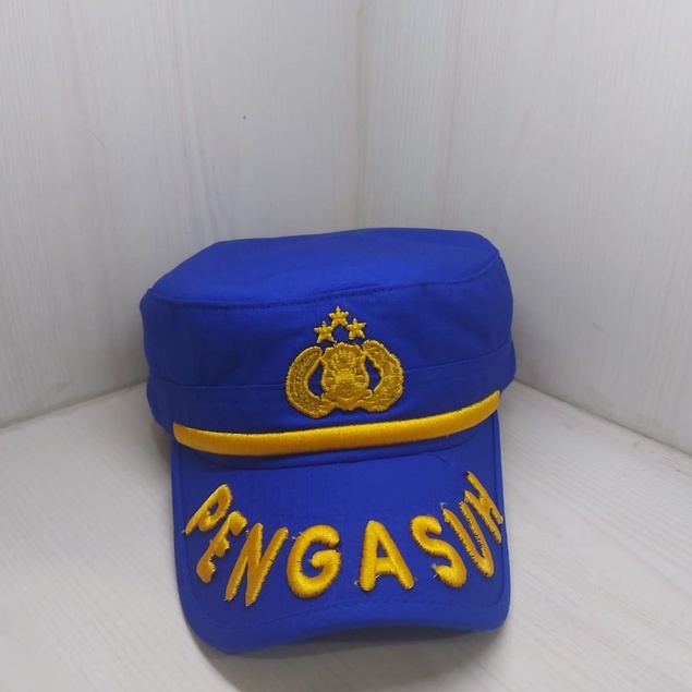 Topi Komando Pama Polri Pengasuh