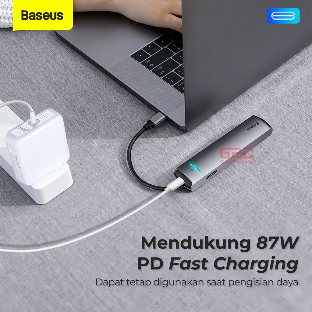 BASEUS Mechanical Eye Six in one Smart HUB Docking Station USB Type