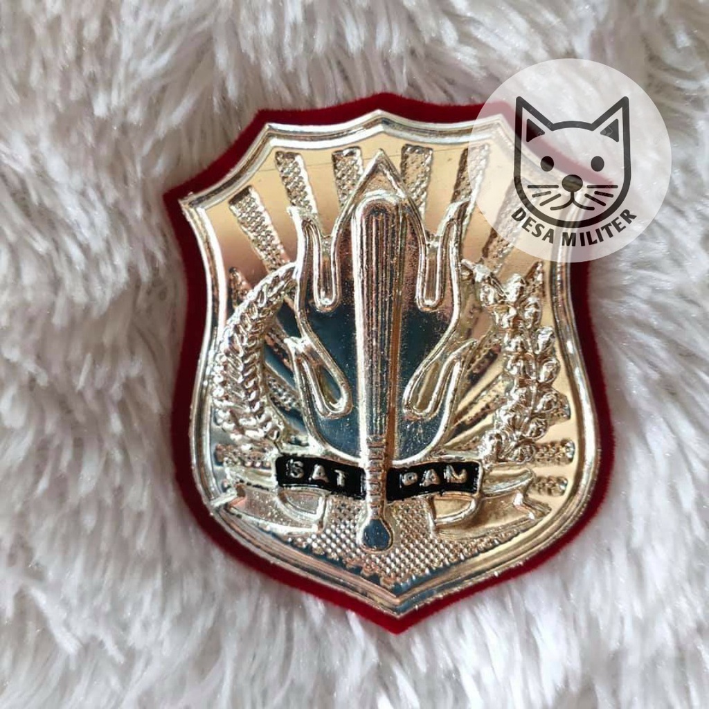 Lencana Pin Wing Kewenangan Security Pin Satpam