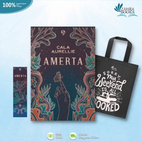 Novel AMERTA - Cala Aurellie ( Free Godibag+pembatas buku)
