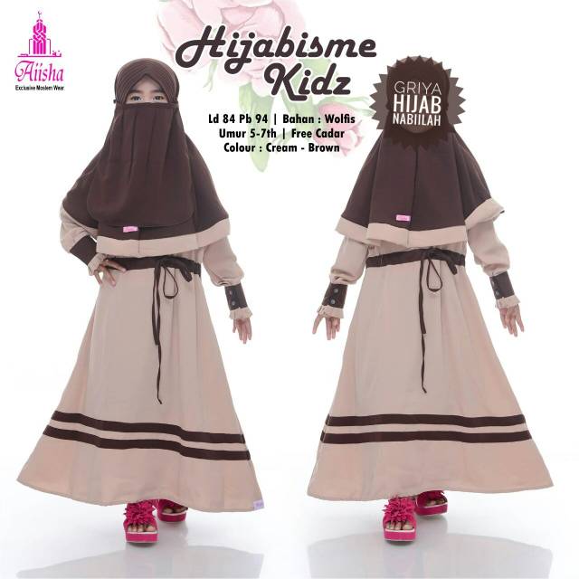 Gamis Anak Hijabisme Kids Ori Aiisha