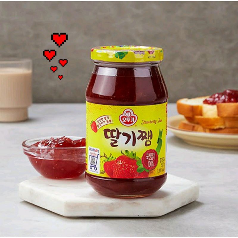 

Ottogi strawberry jam selai strawberry 300gram