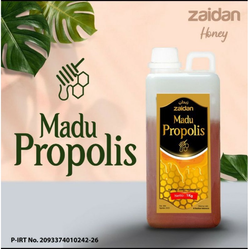 

Madu Propolis Zaidan ( 1kg )