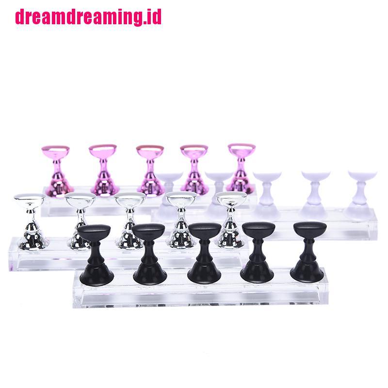 1 Set Stand Display Kristal Akrilik Untuk Nail Art