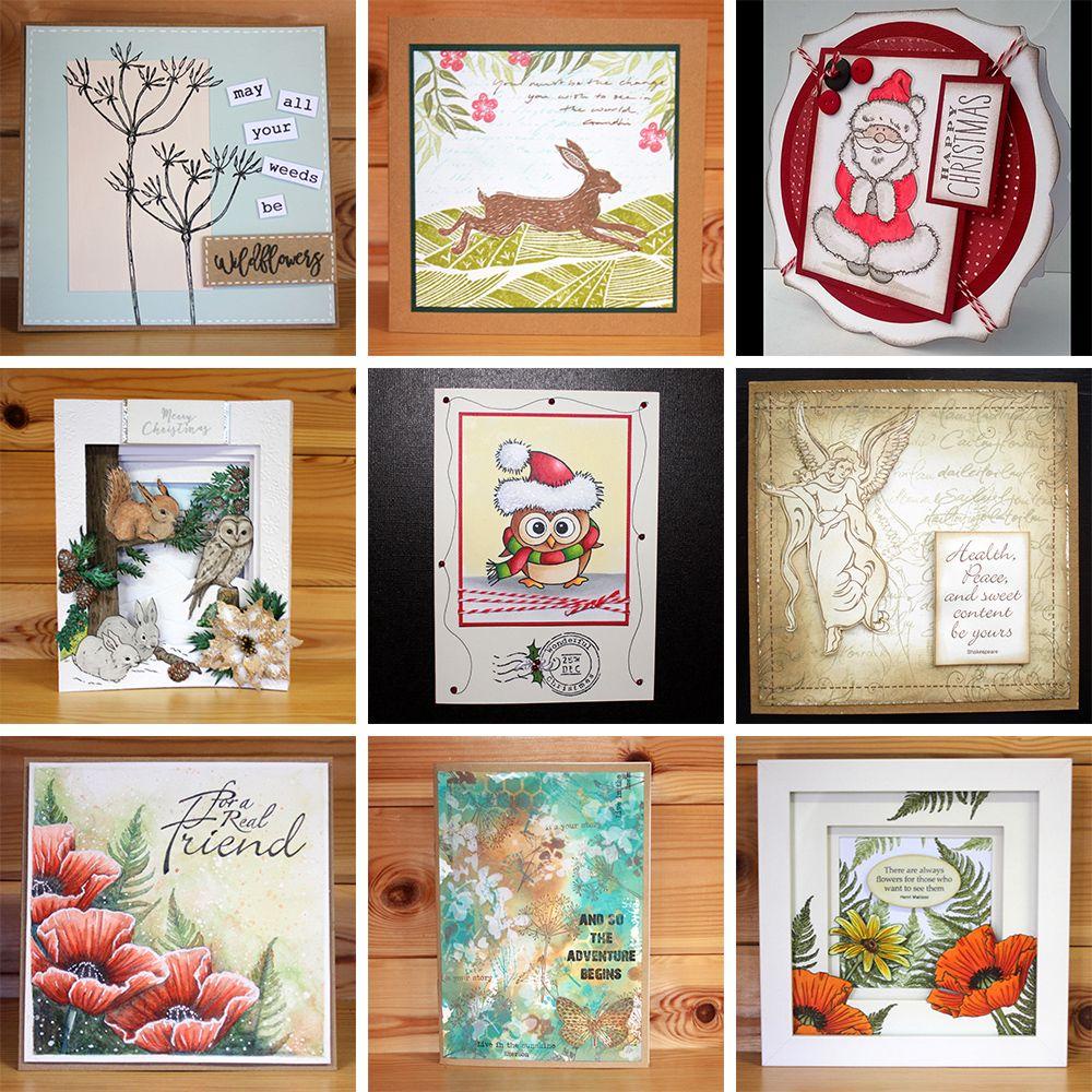 Solighter Stempel Transparan Bening Karet Silikon Hias Merry Christams