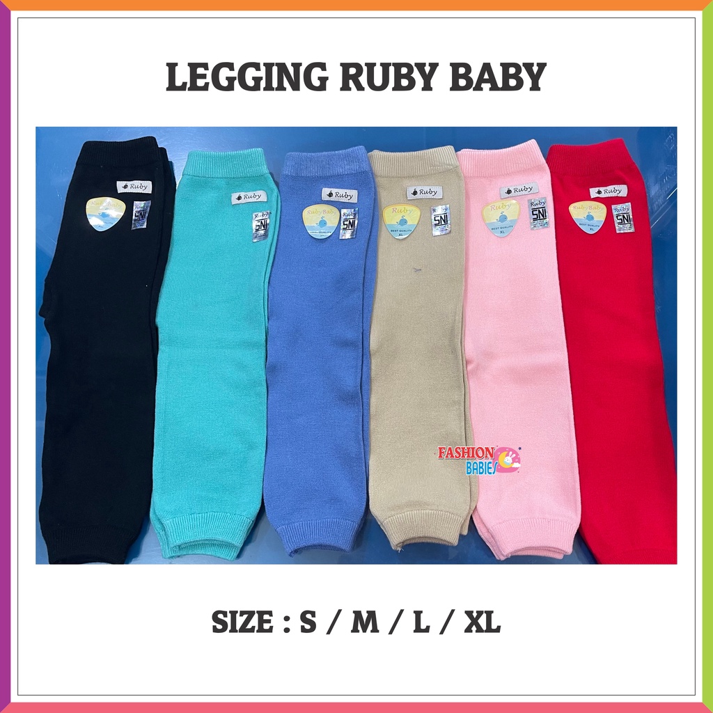 ❤ Fashionbabies ❤ LEGGING BAYI POLOS / LEGGING RUBY BABY WEAR