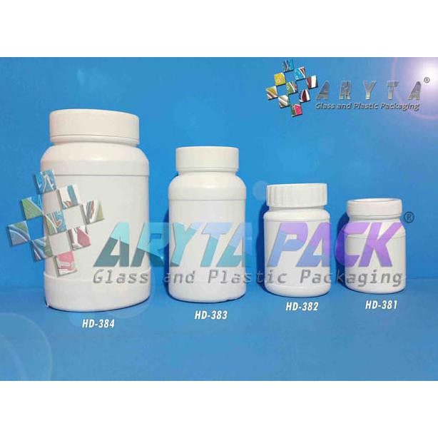 HD381. TOPLES PLASTIK 100ML HDPE KLIK KECIL