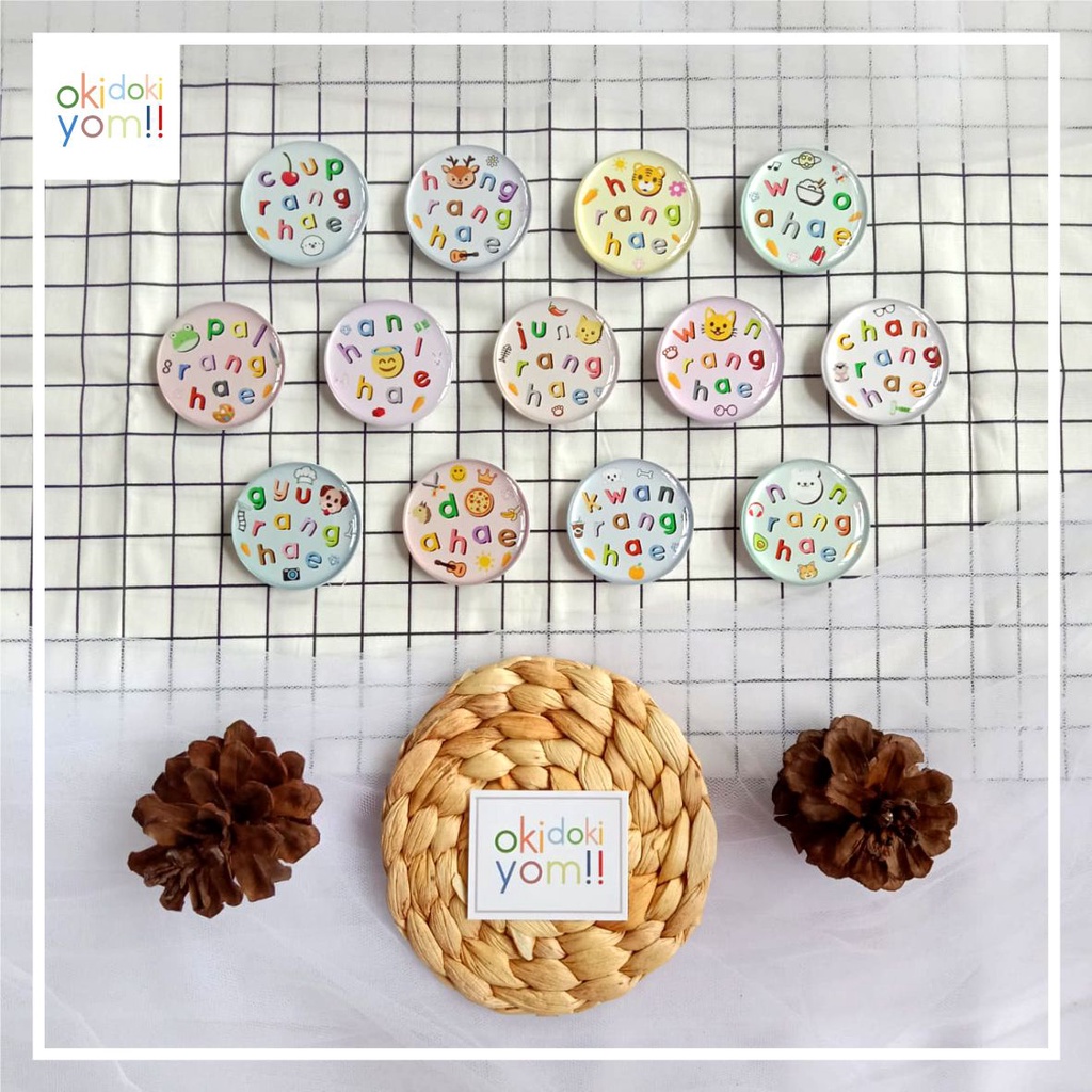 Griptok Saranghae SEVENTEEN ver (coupranghae, hanihae, hongranghae, junranghae, horanghae, wonrangha