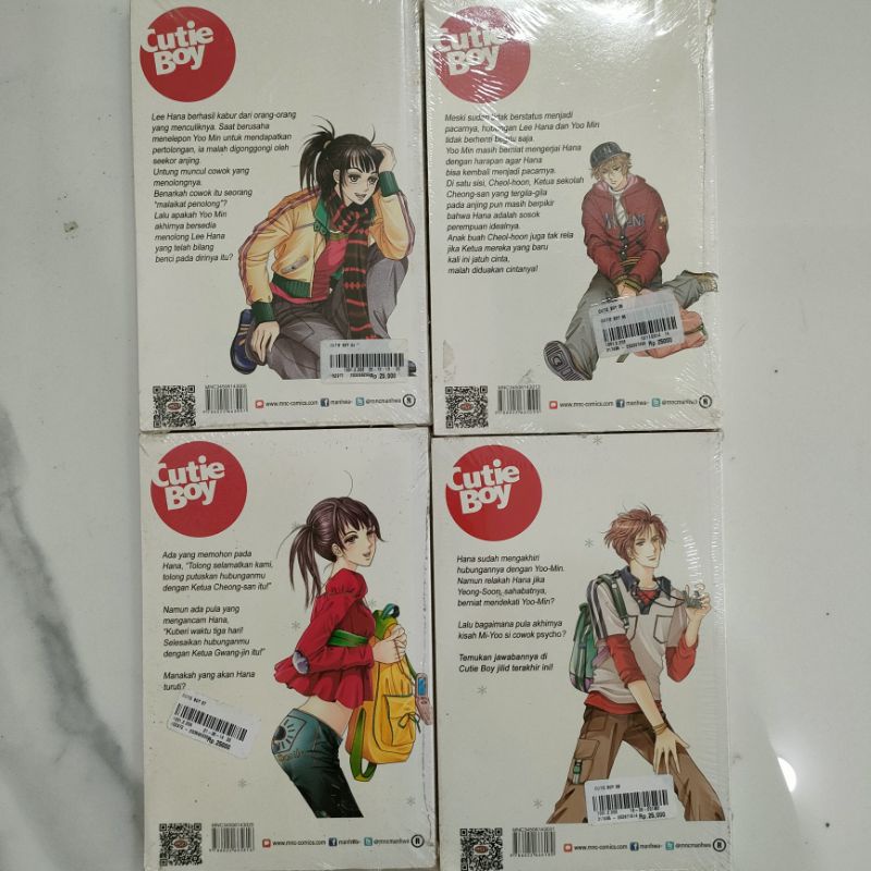 obral komik M&amp;C baru - 4pcs komik harga 12.500 vol 4,5,7,8