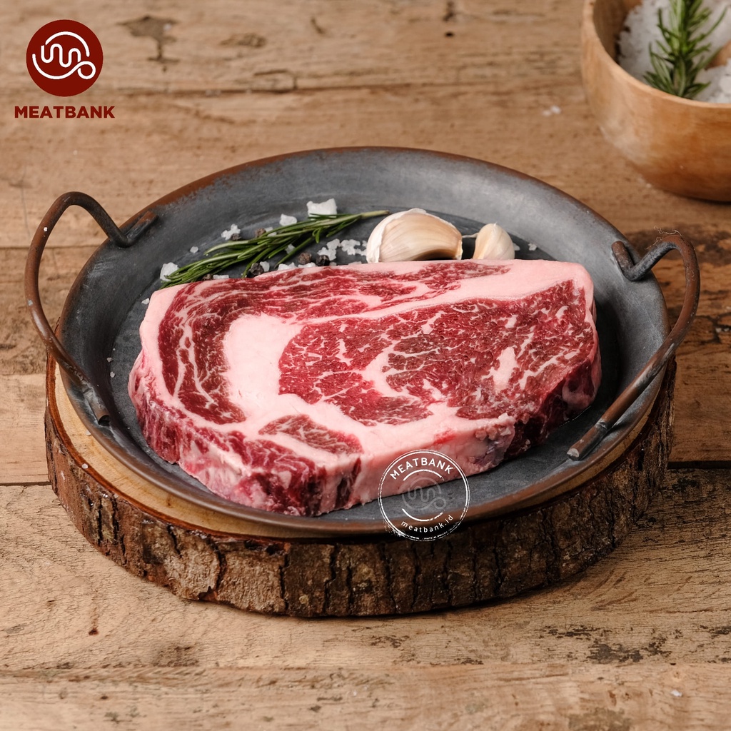 

MEATBANK RIBEYE WAGYU MB5 Daging Sapi Aussie Steak Beef Rib Eye MB 5