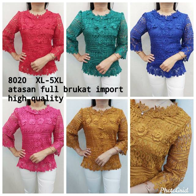 BLOUSE BROKAT CIBI NEW