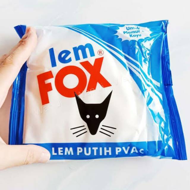 

LEM FOX PUTIH KEMASAN PLASTIK 350GRAM