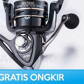 ✼ REEL PANCING MURAH POWER HANDLE GOLD SHARKING NX2000 SERIES ORIGINAL ✾