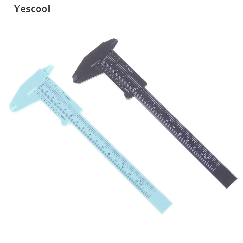 Yescool 1PC Jangka Sorong 6 150mm Bahan Plastik Untuk Mengukur Perhiasan