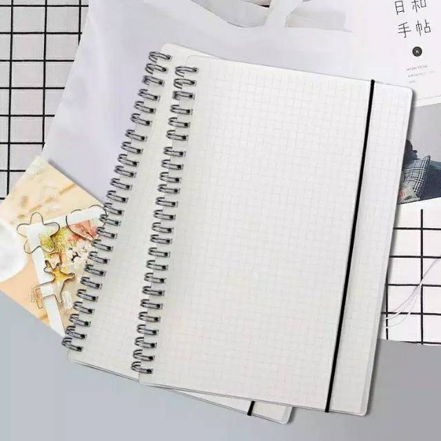 

SIMPLE STYLE SPIRAL NOTEBOOK A5 | BUKU TULIS SAMPUL