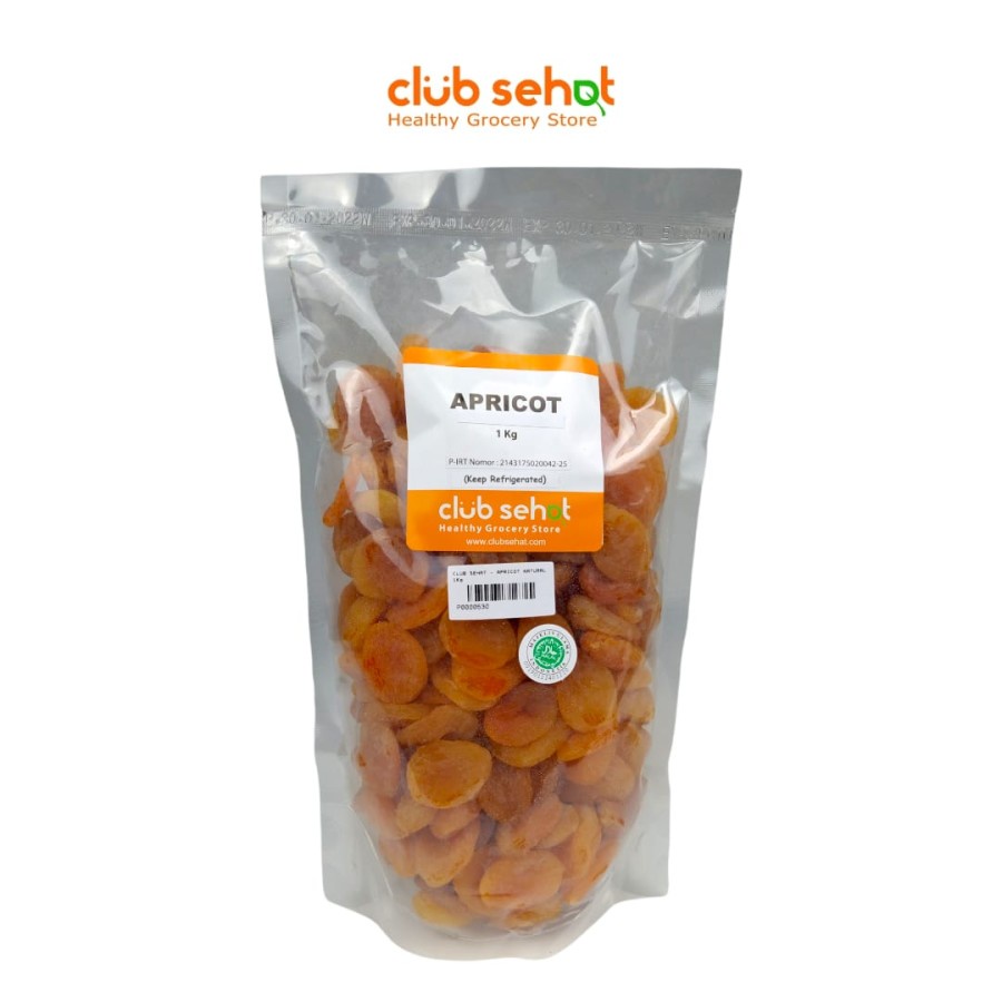 

Club Sehat - Buah Apricot Kering 1kg